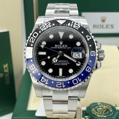 rolex batman full set|Rolex GMT.